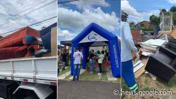 Ação de recolhimento de lixo mobiliza moradores de Lages - scc10.com.br