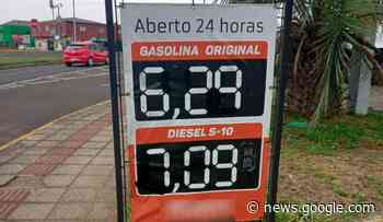 Gasolina sobe em Lages e chega a R$ 6,29 nos primeiros dias do ano - scc10.com.br