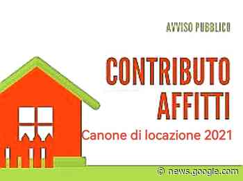 Avviso pubblico - contributi per il canone di locazione anno 2021 - Qui Mesagne