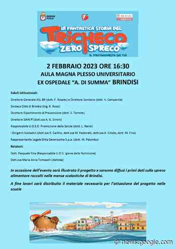 Spreco alimentare: presentazione di un progetto per le scuole - Qui Mesagne