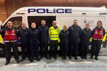 Lancashire’s crime commissioner joins frontline officers training