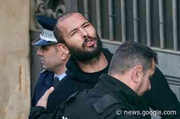 Andrew Tate to appeal against second 30-day detention in Romania - Harrow Times