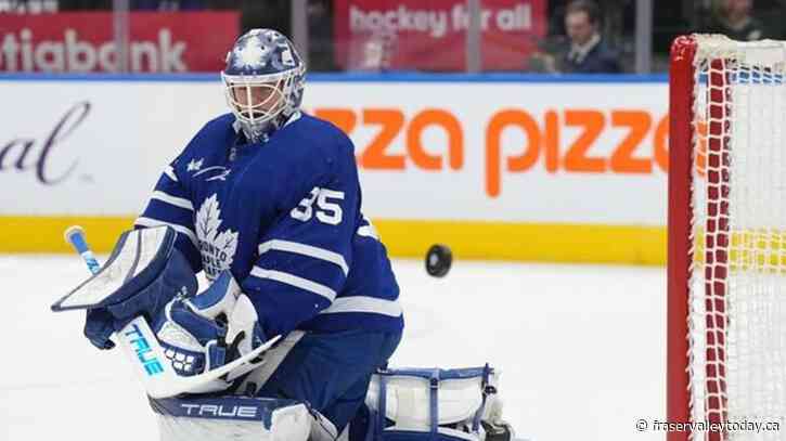 Goalie Ilya Samsonov expected to start for Maple Leafs against Bruins