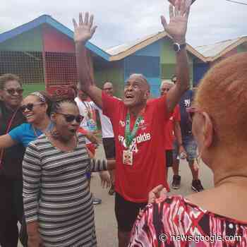 Derrick McIntyre, 84, creates history’ at TTOC’s marathon walk - TT Newsday