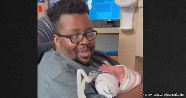 'God Is Faithful': Watch What Premature Baby Does as Father Sings Worship Song