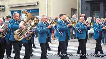 Stadtkapelle Haiterbach: Unterschlupf bei Feuerwehr und Vorfreude auf Konzert