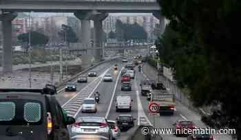 Un camion perd son chargement, gros ralentissements sur la pénétrante du Paillon et sur l'A8