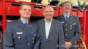 Postentausch bei Boilstädts Feuerwehrwehr | Gotha - Thüringer Allgemeine