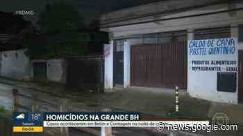 Homem é morto com 11 tiros na frente do filho em Contagem, na ... - Globo