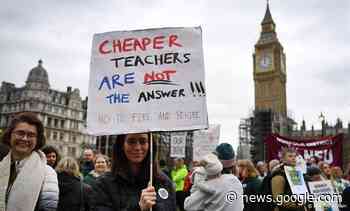 Leraren in Engeland en Wales gaan staken voor hoger loon - Zeelandnet