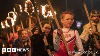 In pictures: Shetland's Up Helly Aa Viking fire festival