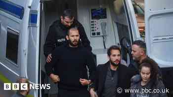 Andrew Tate: 'You know I'm innocent' - influencer yells to reporters