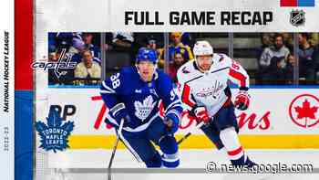 Tavares has 2 assists in 1,000th NHL game, Maple Leafs defeat ... - NHL.com