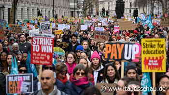 Hunderttausende streiken in Großbritannien