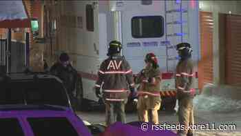 Crews fight fire at storage facility in Apple Valley