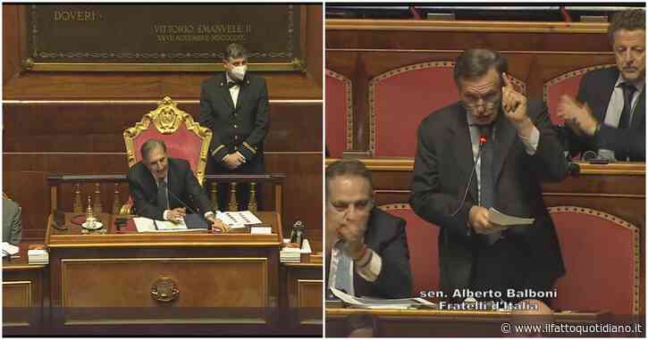 Cospito, FdI accusa di nuovo il Pd in Aula. Il senatore Balboni: “Avete aperto una voragine alla mafia”. Bagarre, i dem se ne vanno