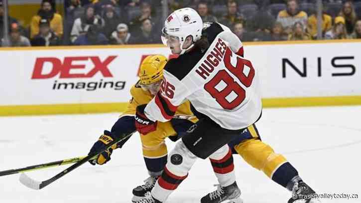 Hughes, Pastrnak, Dunn honoured as NHL’s three stars for January