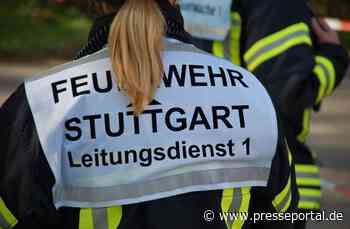 FW Stuttgart: Wohnungsbrand, Stuttgart-Weilimdorf / Drei Personen verletzt, ein Hund aus Brandwohnung gerettet