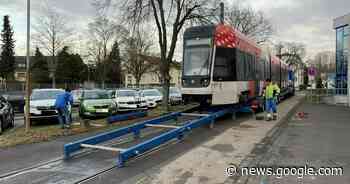 Neue Straßenbahn für Bonn per Transport eingetroffen - General-Anzeiger Bonn