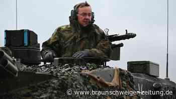 Pistorius will schnell Ersatz für abgegebene Leopard-Panzer organisieren