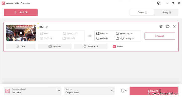 Icecream Video Converter for Windows (Review)