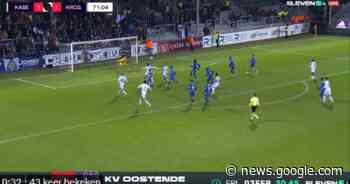 Terecht afgekeurd? Discutabele buitenspelfase bij KAS Eupen-KRC ... - VoetbalPrimeur.be