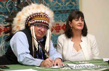 Louis Bull Nation signs agreement to have autonomy over own child, family services