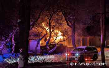 UPDATED - Major damage to garage after Monday morning fire in ... - PembinaValleyOnline.com