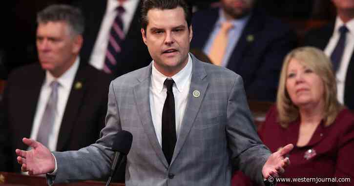 Matt Gaetz's Amendment to Say Pledge of Allegiance Causes Dems to Absolutely Lose It