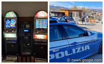 Cosenza, sigilli ad una sala slot clandestina in un fabbricato abusivo ... - Quotidiano online
