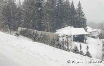 Salmon Arm RCMP: transport truck left highway and smashed into a ... - Castanet.net