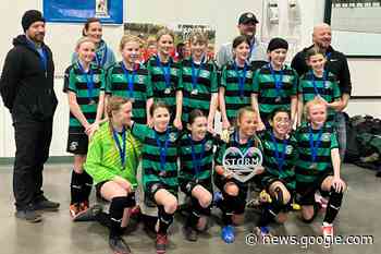 Ponoka Storm U-13 girls earn silver in Edmonton indoor soccer ... - Ponoka News