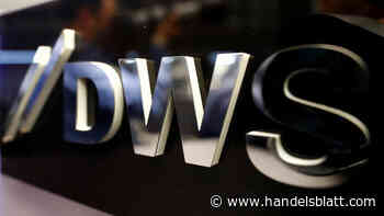 Jahresabschluss: DWS strebt trotz Gewinneinbruch höhere Dividende an