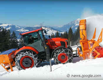 XXL-Winterdienst in den Alpen: Vorführung von Kubota Traktoren - agrarheute.com