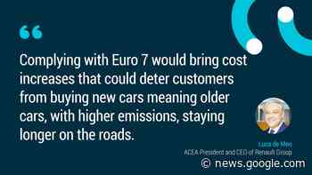 EU auto industry chief calls for ambitious automotive industrial policy - ACEA