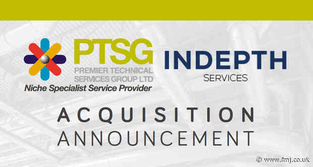 PTSG acquires Indepth Hygiene Services