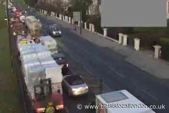 Crosslet Vale crash traffic updates and diversions: Live