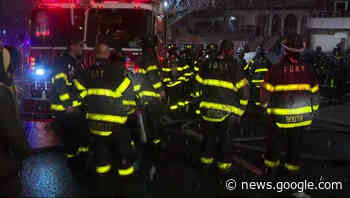 Firefighters tackle overnight blaze in Wakefield - News 12 Bronx