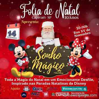 A Magia do Natal vai acontecer dia 14, no centro de Capivari! - カテゴリ