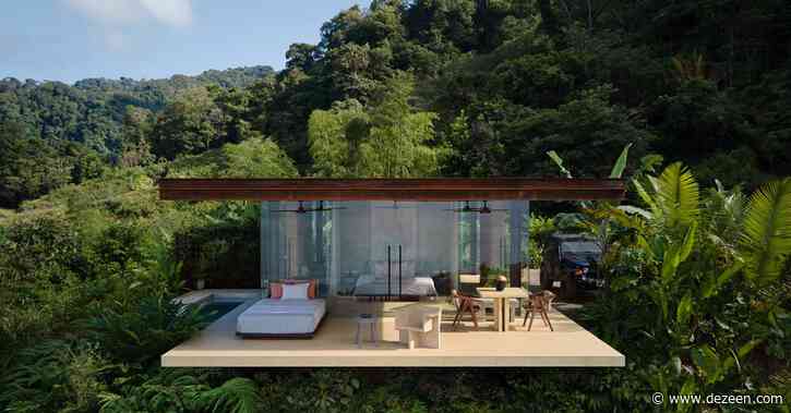 Formafatal creates pair of rammed-earth villas in Costa Rica