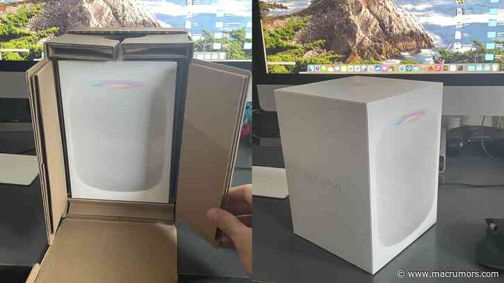 New HomePod Delivered to One Lucky Customer Two Days Early