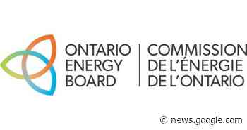 Ontario Energy Board accepts Assurance of Voluntary Compliance ... - Canada NewsWire