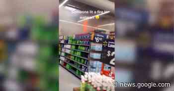 Company: fire at Waukegan Walmart was intentionally set - CBS Chicago