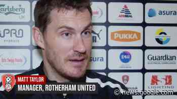 FREEVIEW | Domingos arrives here hungry to succeed - Taylor - Rotherham United