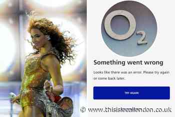 O2 apologies to Beyoncé fans after Renaissance ticket issues