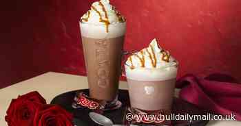 Costa Coffee launch Rolo hot chocolate and milkshake topped with caramel drizzle for Valentine's Day