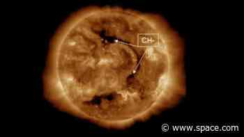 Holes in sun's atmosphere can help predict space weather on Earth