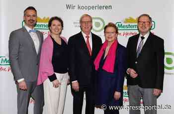Kostenfreies Bildmaterial Pressekonferenz Mestemacher-Gruppe / 2022 Neue Bestmarke erreicht