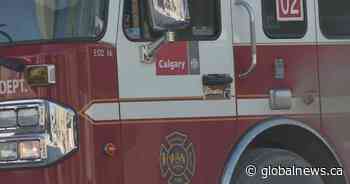 Man taken to hospital in life-threatening condition after southeast Calgary townhome fire