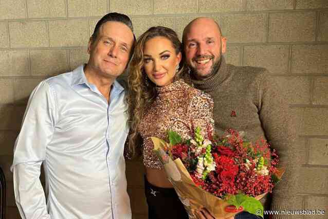 Miss België zingt op feest Marco Kimsen